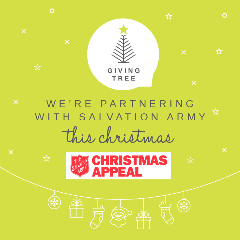 Support our Christmas Charity Campaign; Giving Tree